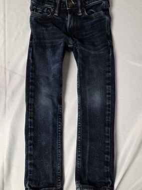 Abercrombie Kids Dark Blue 5/6 Straight Jeans